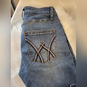 NEW Flamingo Women Denim Flare Jeans, Size 28 X 32
